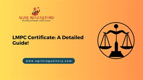 LMPC Certificate for Import | Apply Online | Call Agile Regulatory