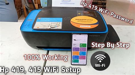 How To Connect Hp ink Tank Wireless 419 to Mobile | Hp ink Tank 419 WiFi Setup in Hindi - YouTube