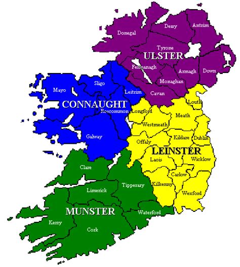 Ireland Map - Ireland Photo (235622) - Fanpop