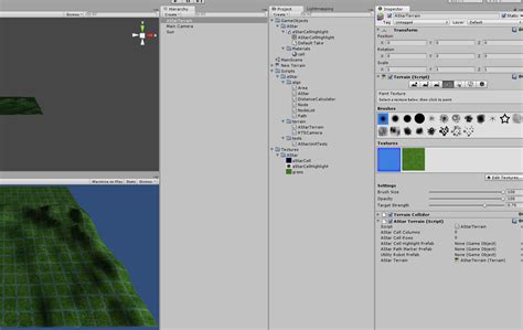 textures - Unity: how to apply programmatical changes to the Terrain SplatPrototype? - Game ...