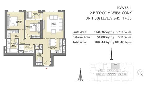 Emaar Downtown Views II at Downtown Dubai