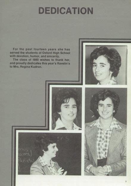 Explore 1980 Oxford High School Yearbook, Oxford MA - Classmates