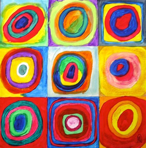 Kandinsky Circles - WELCOME TO THE KLEIN ART PAGE