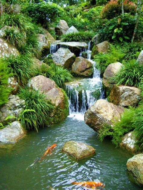 20+ Modern Diy Garden Pond Waterfall Ideas For Backyard | Teichlandschafts, Teich wasserfall ...