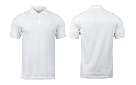 White Polo Shirt Template Hd