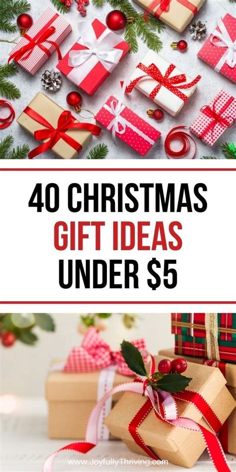 Thoughtful and Frugal Gifts Under $5 | Budget christmas gifts ...