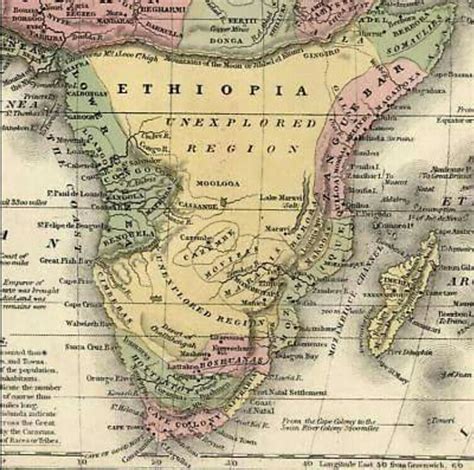 ETHIOPIA | Vintage world maps, World map, Map