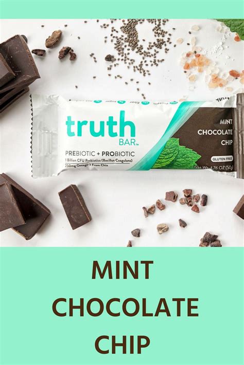 Mint Chocolate Chip (12 Bars) | Mint chocolate chips, Mint chocolate, Chocolate chip bars