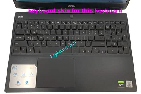 Keyboard Skin Cover for Dell P65F P66F P72F Latitude 3590 Vostro 5568 7570 7580 | eBay