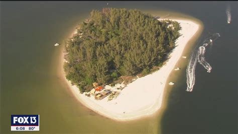 On the auction block: own part of Tampa Bay's Beer Can Island | FOX 13 Tampa Bay