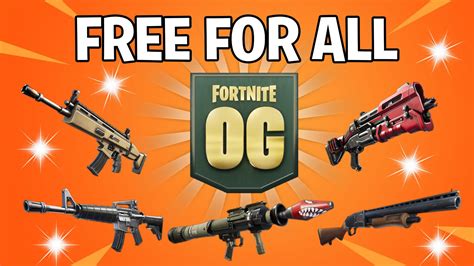 FREE FOR ALL - SEASON 1 2216-6846-7350 by zigzagzong - Fortnite Creative Map Code - Fortnite.GG