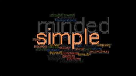 SIMPLE MINDED: Synonyms and Related Words. What is Another Word for SIMPLE MINDED? - GrammarTOP.com