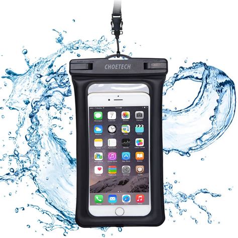 Floating Waterproof Case Clear Transparent Cellphone Waterproof Dry Bag With Armband & Neck ...