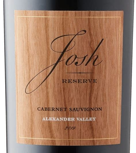 Josh Reserve Alexander Valley Cabernet Sauvignon 2019 Expert Wine ...