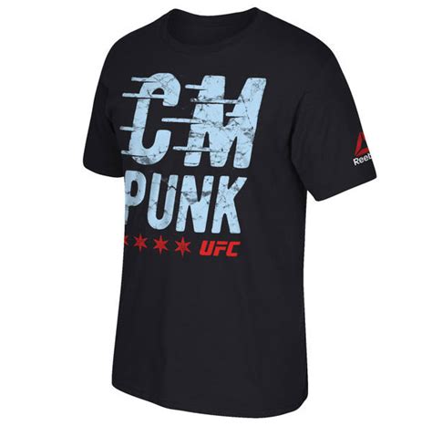 CM Punk UFC 203 Shirts by Reebok | FighterXFashion.com