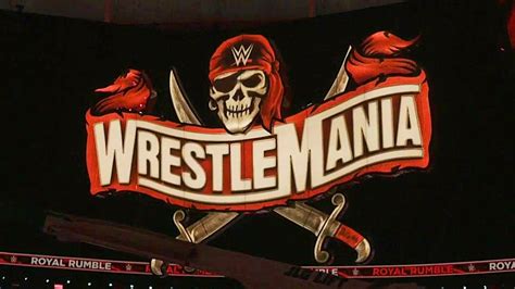 Wrestlemania 37 Logo - Iconic Wrestlemania 37 Sign Revealed Ahead Of Royal Rumble Wwe Network ...