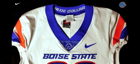 Boise State's new jerseys literally have blue collars on them