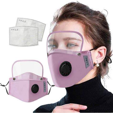 ECOSPRIAL - ECOSPRIAL Fashion Face Mask, Washable Reusable Face Protection with Filter ...