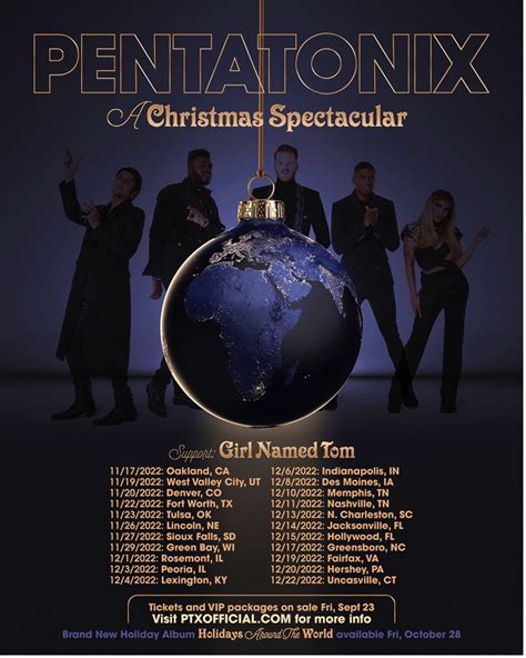 PENTATONIX CELEBRATE THE UPCOMING HOLIDAY SEASON 2022 WITH….“PENTATONIX ...