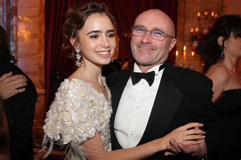 The Complicated Relationship Phil Collins And His Daughter Lily Collins Had