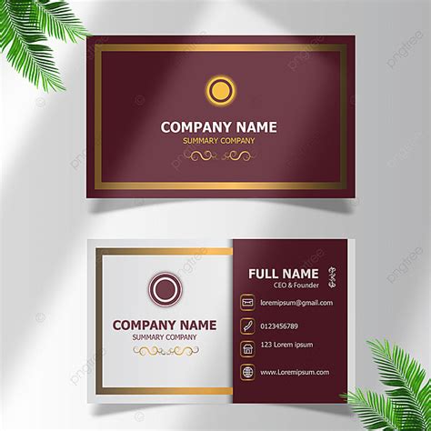 Vector Luxury Business Card Template Template Download on Pngtree