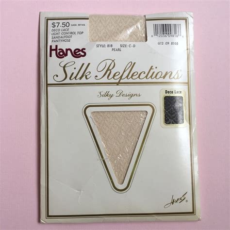 Vintage Hanes Silk Reflections Stockings Hoisery Art Deco - Etsy