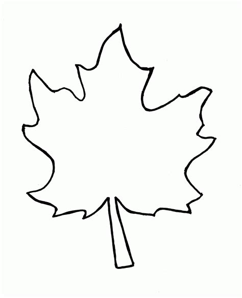 outline fall leaves clipart - Clip Art Library