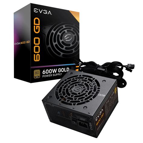 EVGA - Products - EVGA 600 GD, 80+ GOLD 600W, 5 Year Warranty, Power Supply 100-GD-0600-V1 - 100 ...