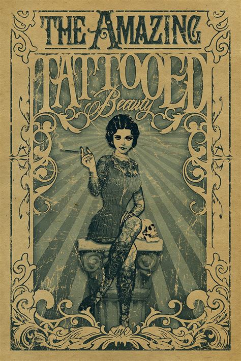 Pin by janice larson on Tattoo in 2020 | Vintage circus posters, Circus poster, Beauty posters