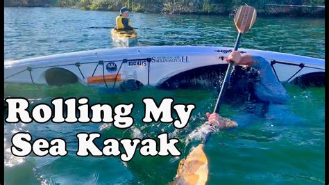 Kayak Rolling and Rescue Practice at Whiskeytown Lake - YouTube