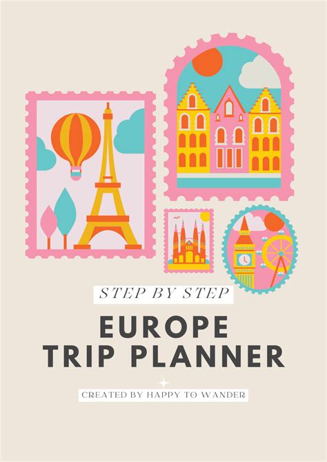 The FREE Europe Trip Planner You Need to Steal (Printable + Digital ...