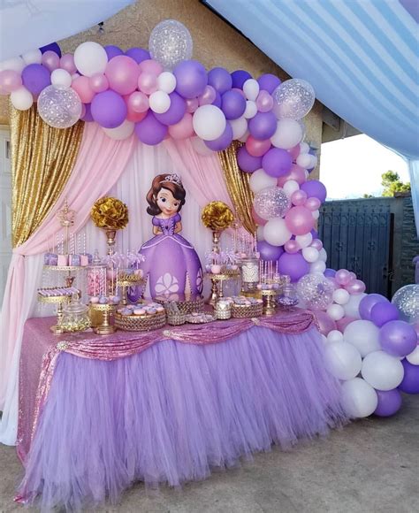 Princesa Sofía | Princess sofia birthday, Sophia birthday party ...