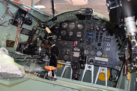 The cockpit of FHCAM's de Havilland Mosquito. Come see her fly at SkyFair 2017 on July 22nd ...