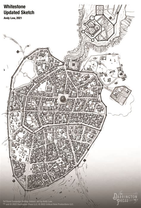 Mapping the City of Whitestone in Tal’Dorei Reborn – Darrington Press