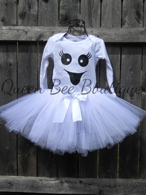 Ghost costume halloween costume little girl by QueenBeeBoutique127