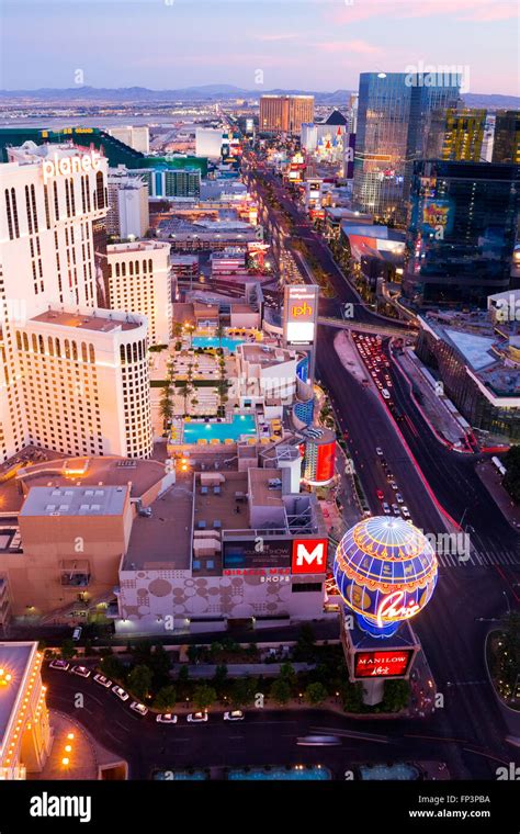 Las vegas strip aerial hi-res stock photography and images - Alamy