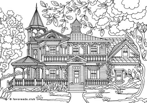 how to draw a mansion house step by step - Evident Memoir Custom Image Library