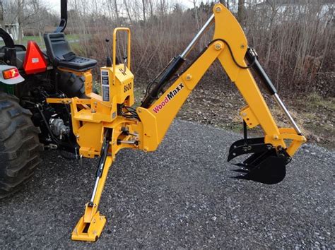 WoodMaxx WM-8600 8' PTO Backhoe Attachment: WM-8600 8' Hydraulic PTO Backhoe Attachment!