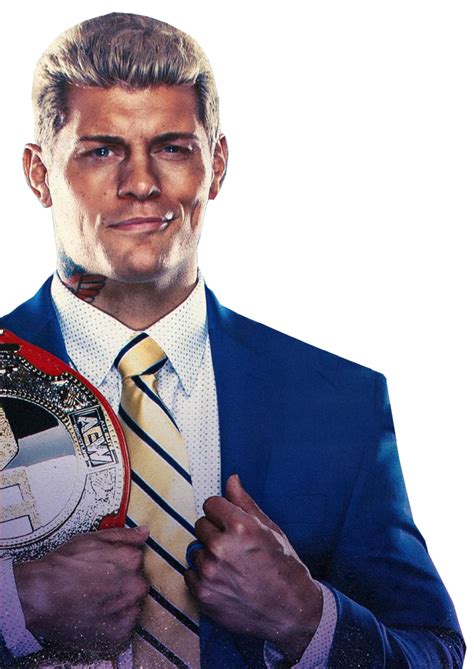 AEW Cody Rhodes TNT Champion custom png by Mariowweart on DeviantArt