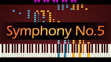 Symphony No. 5 (Piano) // BEETHOVEN - YouTube