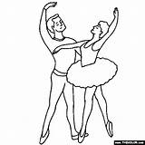 Boy Ballet Coloring Page sketch template