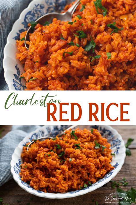 Charleston Red Rice - The Seasoned Mom