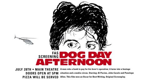 Film Appreciation Society Screening: "Dog Day Afternoon" (1975) – The ...