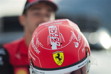 Image gallery: special helmet design for Charles Leclerc in home race ...