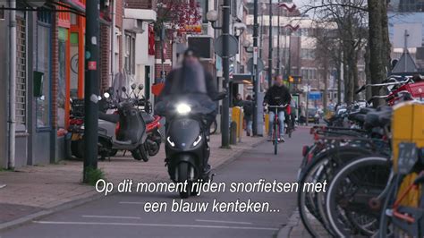 Gemeente Utrecht - Snorfiets naar rijbaan