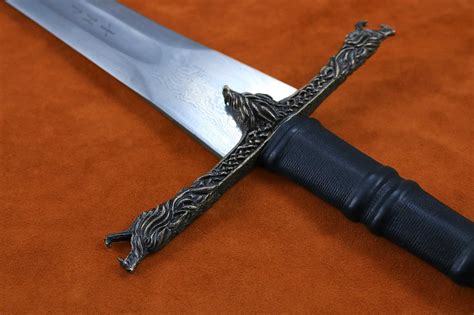 Eindride Sword Folded Steel Blade (#1204) - Darksword Armory