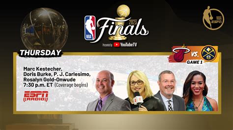 ESPN Radio to Broadcast NBA Finals Matchup Between Miami Heat and ...