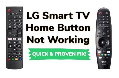 LG TV Home Button Not Working (QUICK & PROVEN Fix!) in 2024 - TechProfet