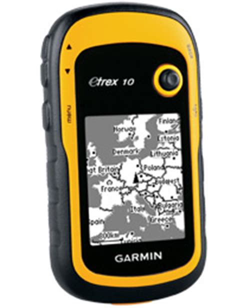 Garmin eTrex 10 Outdoor Handheld GPS Unit, Black/Yellow: Amazon.co.uk: Electronics