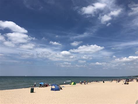 Washington Park Beach in Lake Michigan | Washington park, Lake michigan ...